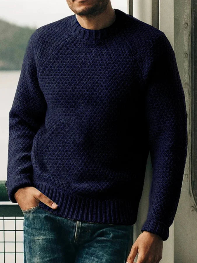 Gregor - Casual Rundkragen-Strickwaren Herren Pullover