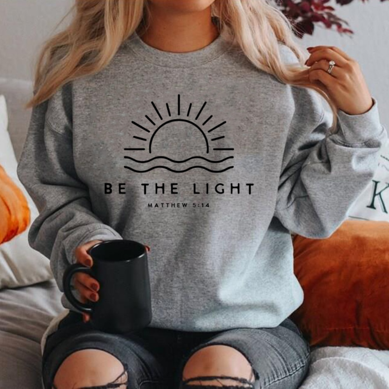 Hazela - Stijlvolle Sweater "Be The Light