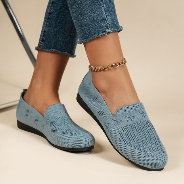 Uma Mia - Blaue Atmungsaktive Mesh-Schuhe