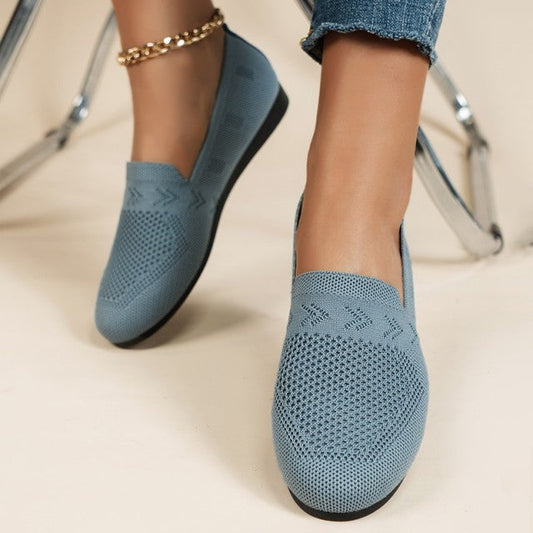 Uma Mia - Blaue Atmungsaktive Mesh-Schuhe