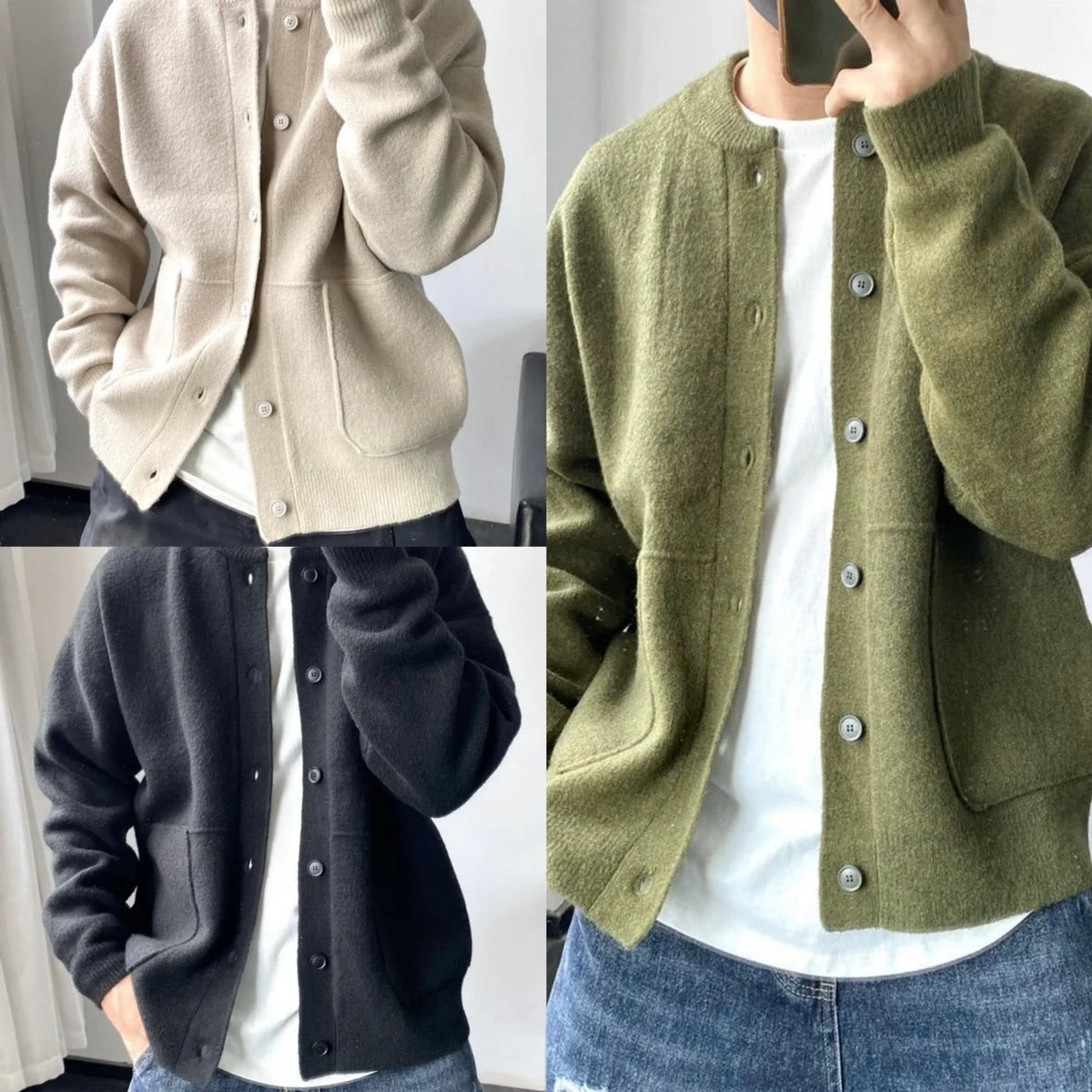 Kenji – Gemütlicher Herren-Cardigan