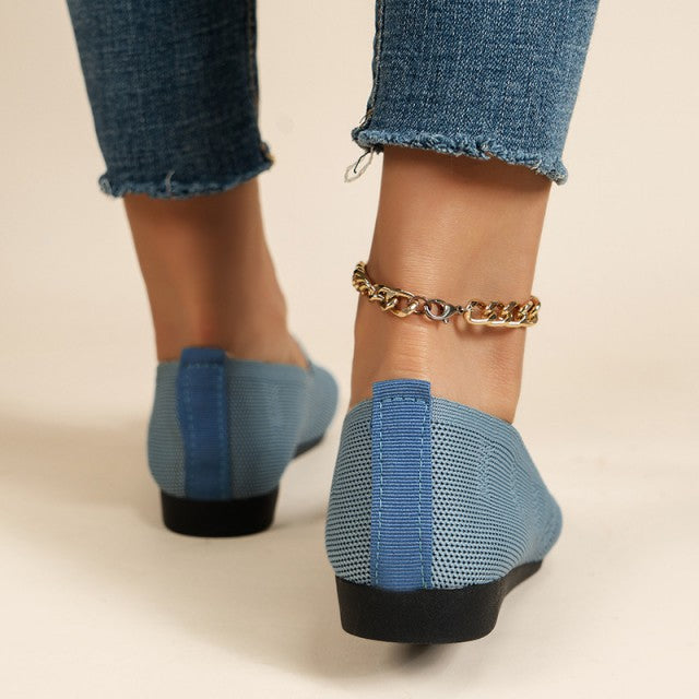 Uma Mia - Blaue Atmungsaktive Mesh-Schuhe