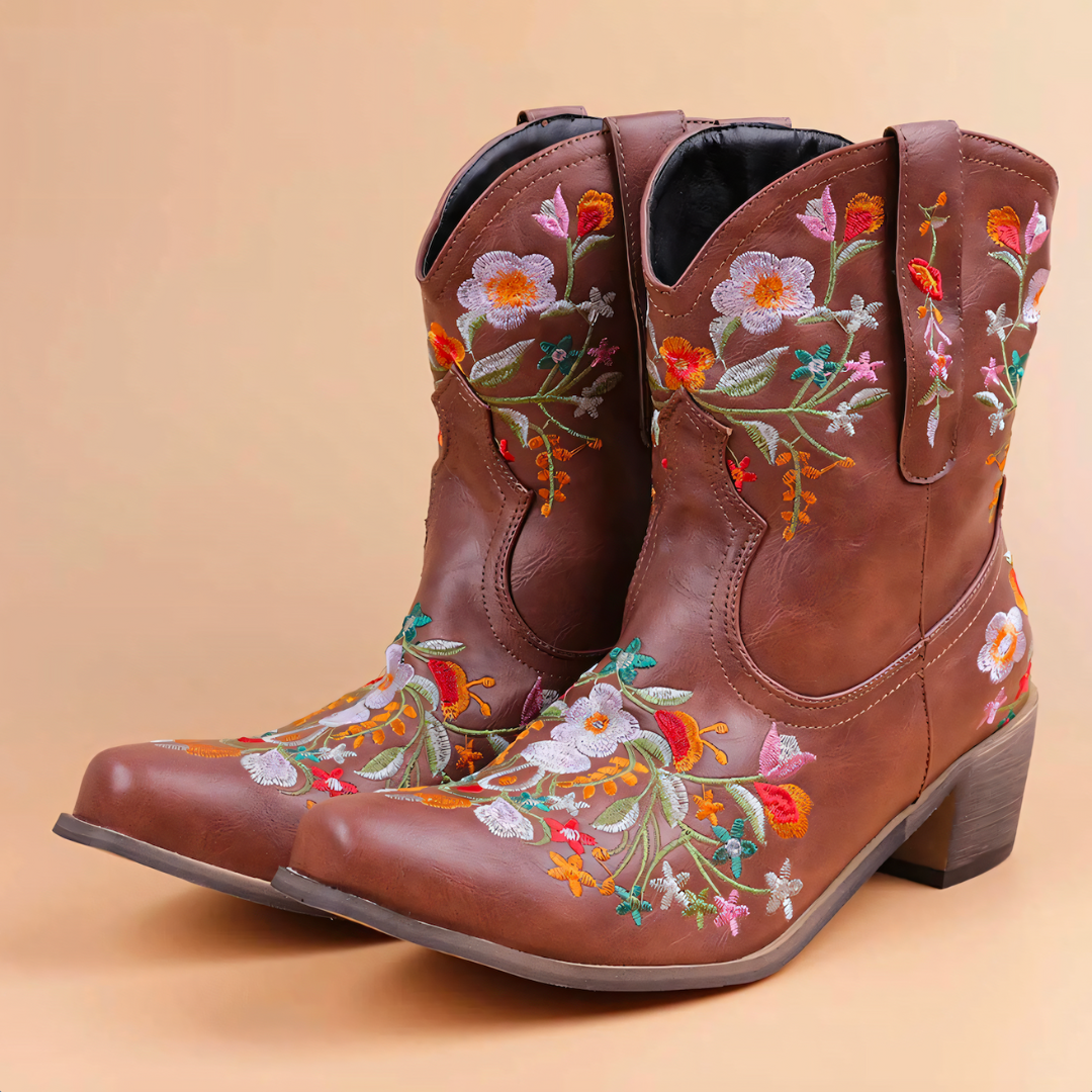 Wetterfeste Cowgirl-Stiefel - Caira