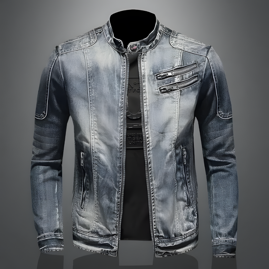 Vintage-Jeansjacke - Baldrik