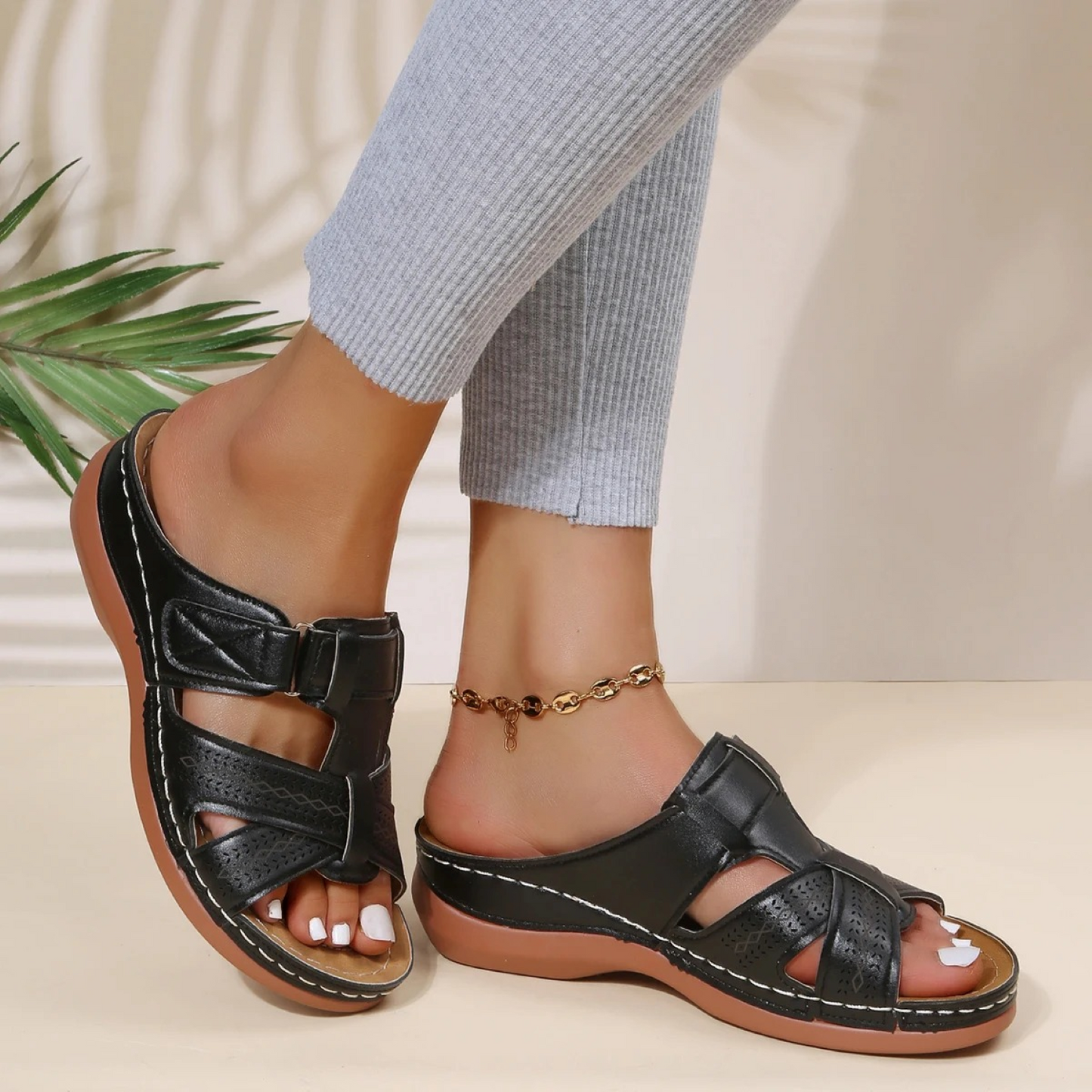 Orthopädische Damensandalen - Evelin