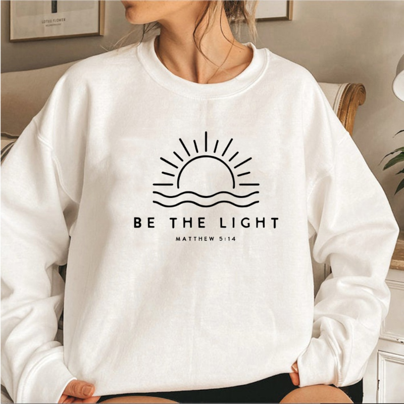 Hazela - Stijlvolle Sweater "Be The Light