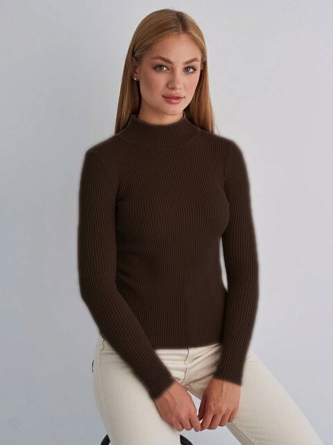 Bequem und stilvoll Rollkragenpullover - Melly