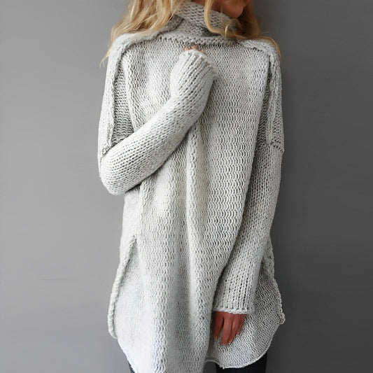 Elijah - Langer Strickpullover