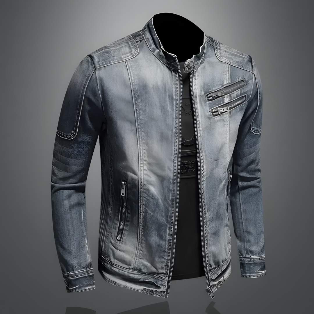 Vintage-Jeansjacke - Baldrik