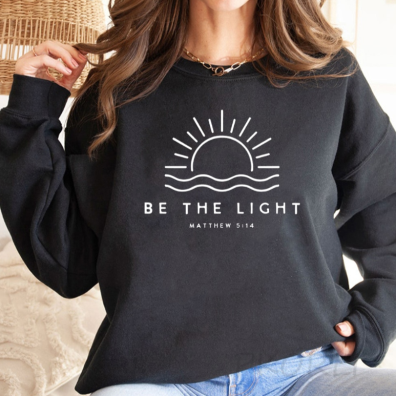 Hazela - Stijlvolle Sweater "Be The Light