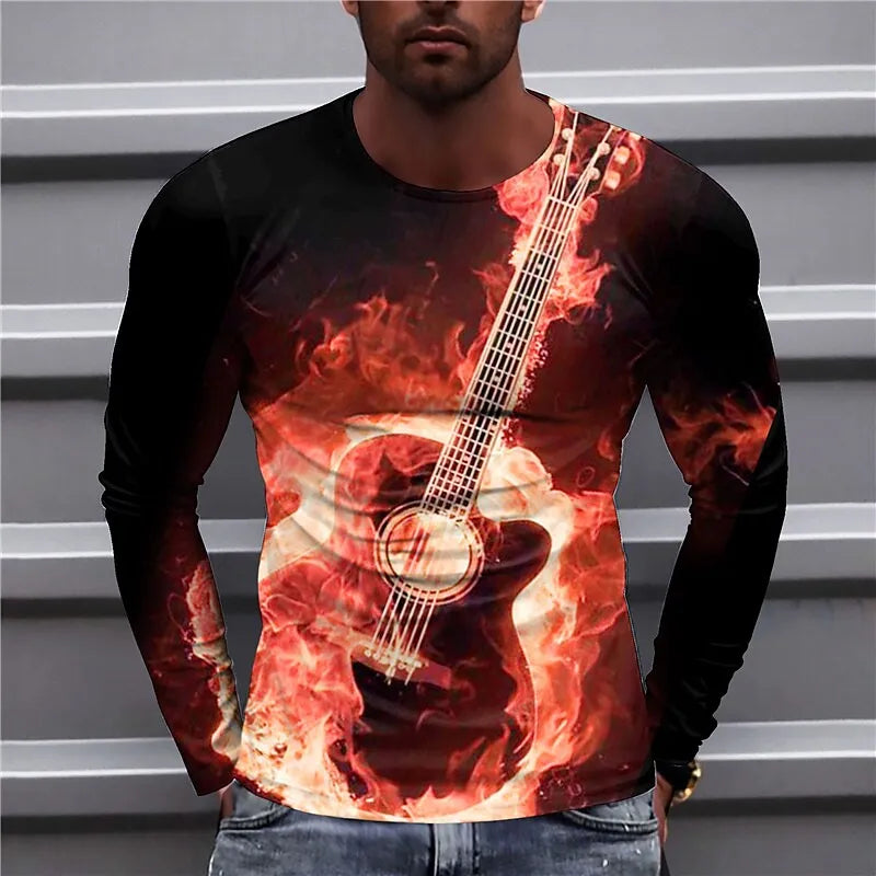 Valentin - Guitar Design Herrenpullover