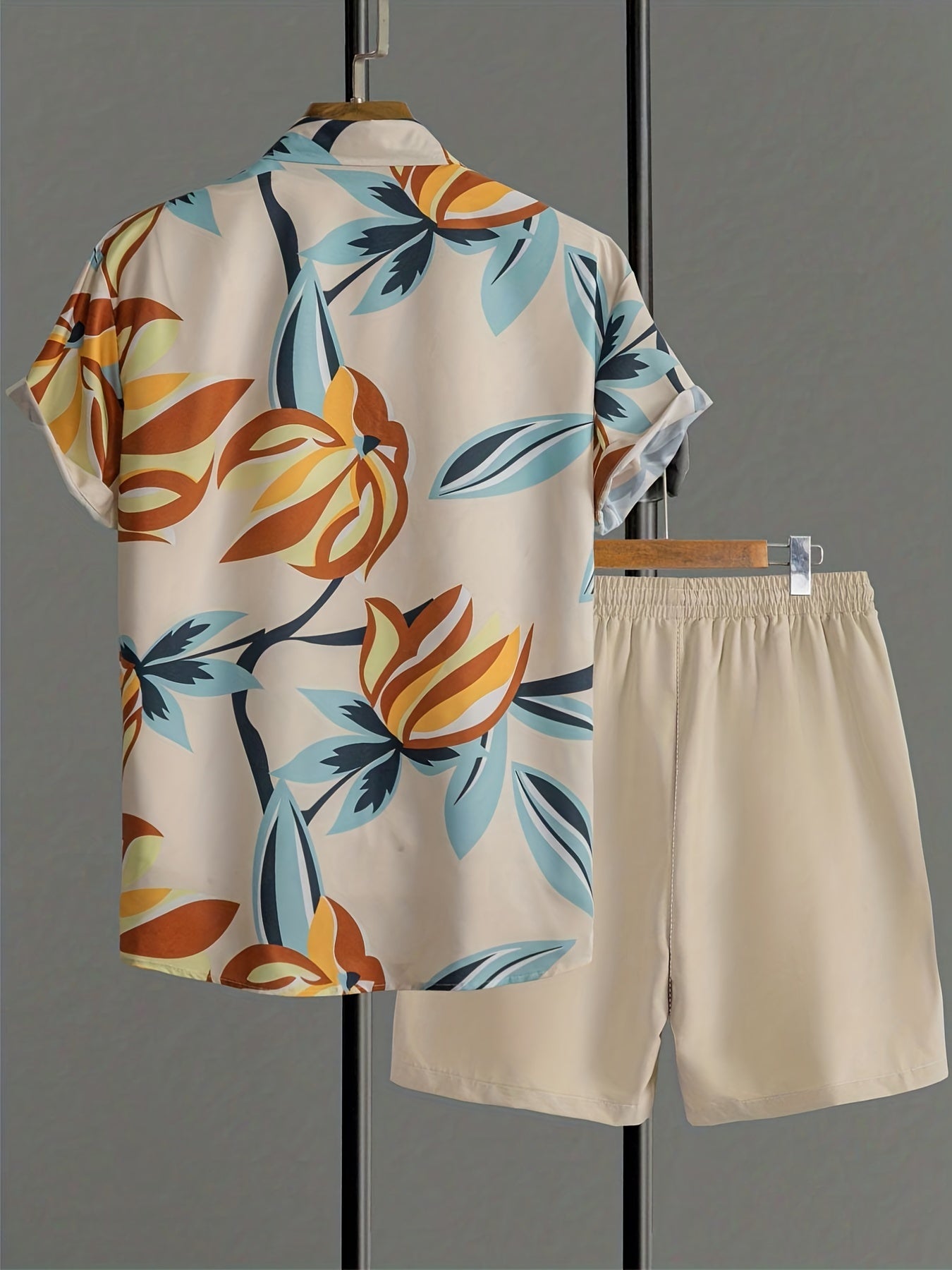 Floral-Blatt Print Set - Harry