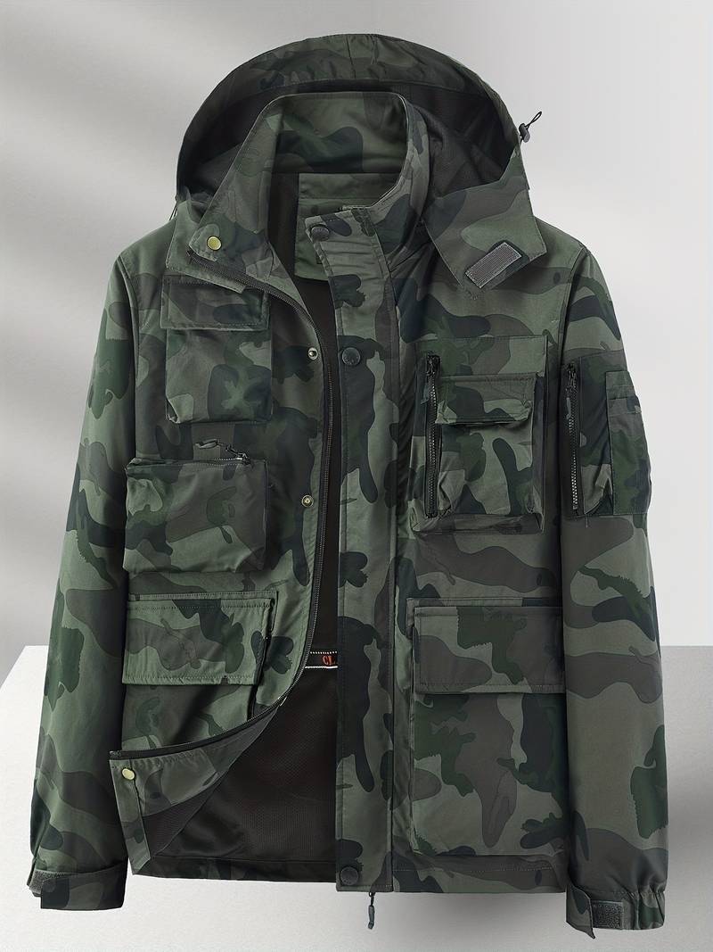 Casper – Camouflage-Cargo-inspirierte Herrenjacke