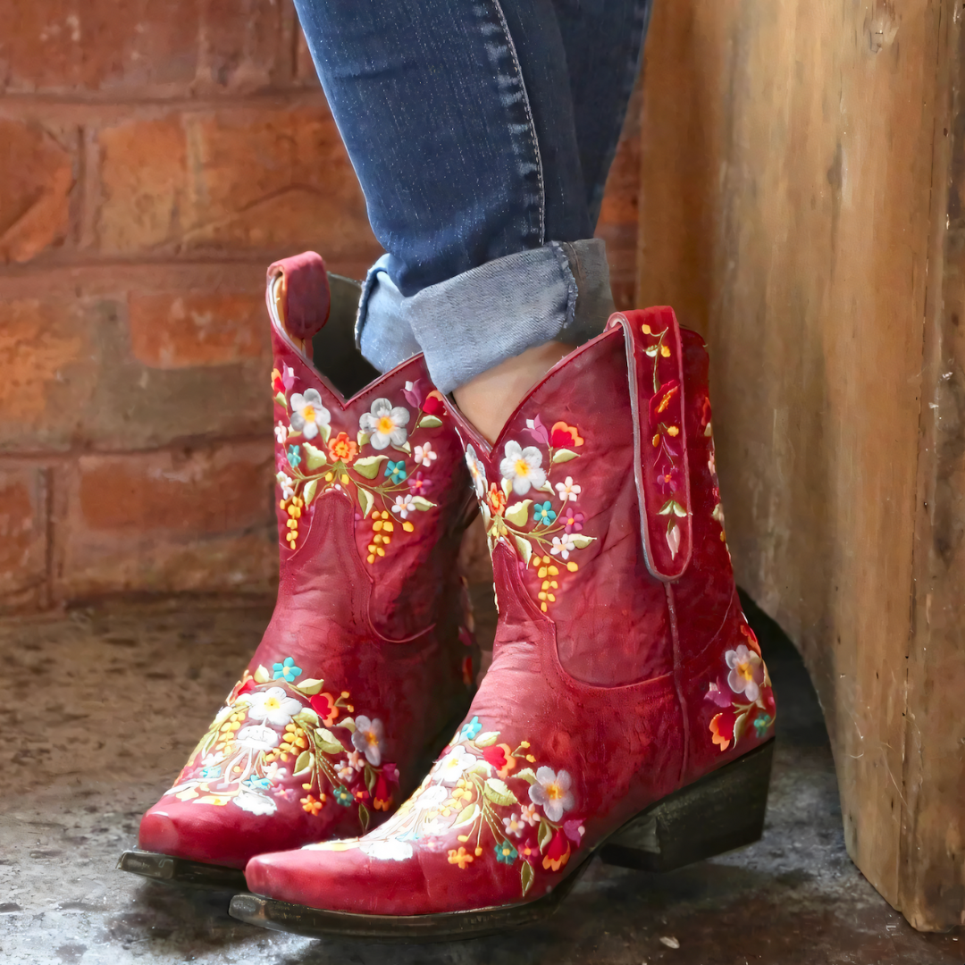 Wetterfeste Cowgirl-Stiefel - Caira