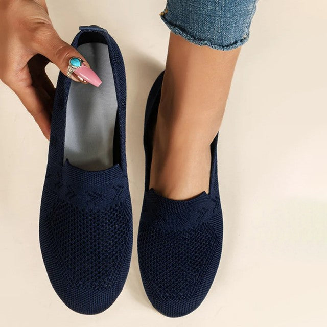 Uma Mia - Blaue Atmungsaktive Mesh-Schuhe