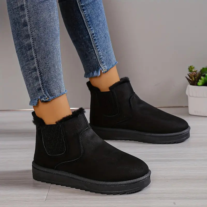 Amira – Plateau-Schneestiefel für Damen