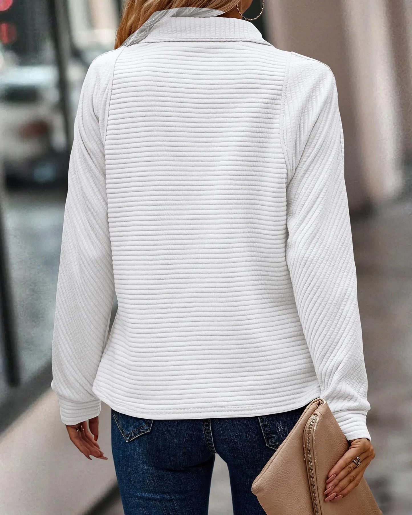 Eleganter Pullover mit V-Ausschnitt - Gisele