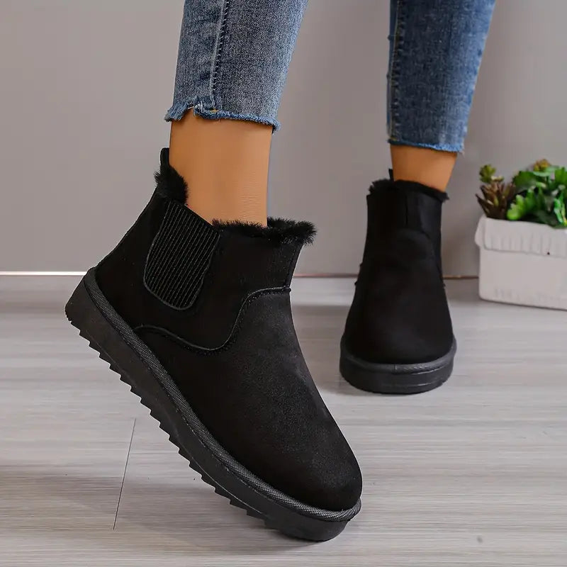 Amira – Plateau-Schneestiefel für Damen