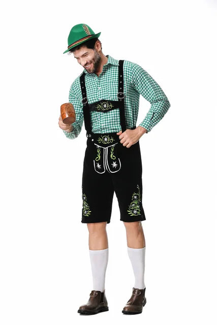 Alex - Bayerischer traditioneller grüner Oktoberfest-Anzug für Männer