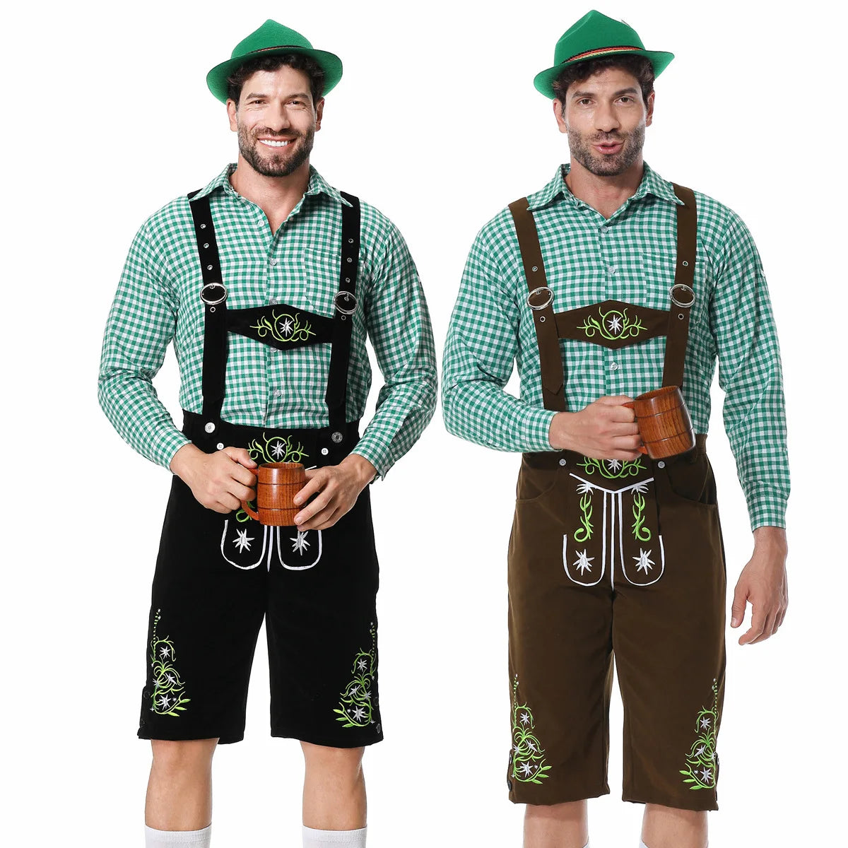 Alex - Bayerischer traditioneller grüner Oktoberfest-Anzug für Männer