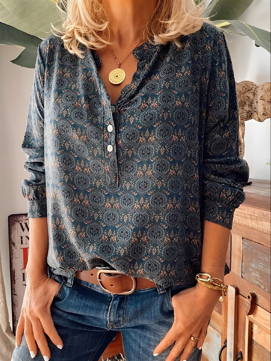 Perry - Vintage-Bluse