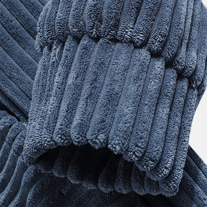 Kapuzenpullover aus geripptem Cord - Kierazo