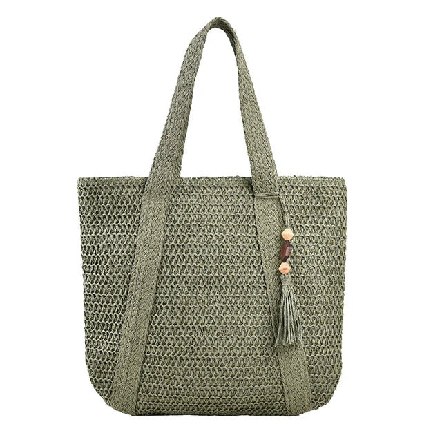 Weave Tote Sommer-Strandtasche - Orvena