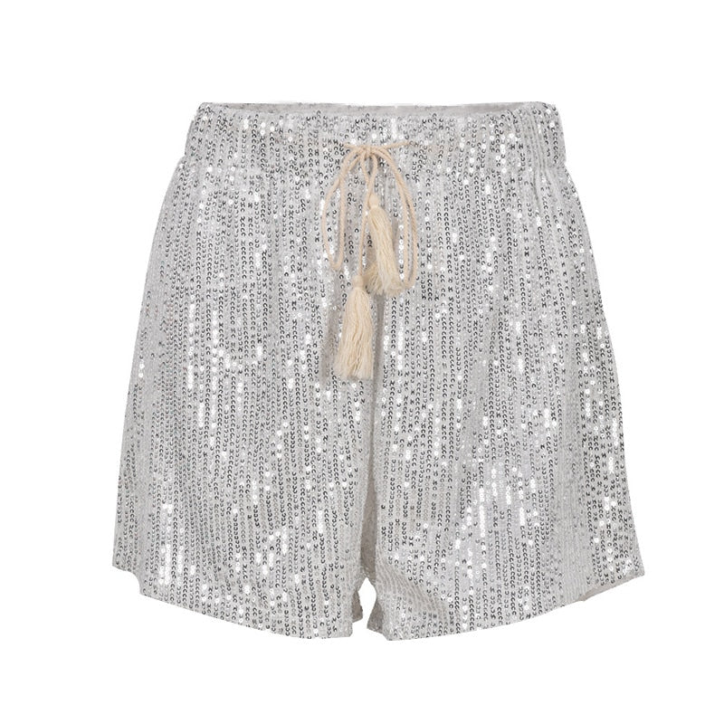 Javariya - Glitzernde Shorts