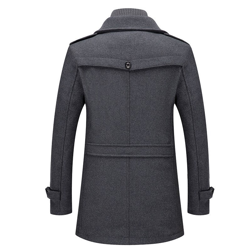 Elegante Winter-Wolljacke - Karl