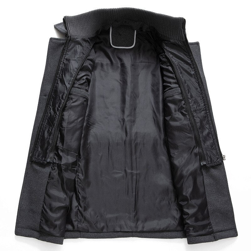 Elegante Winter-Wolljacke - Karl