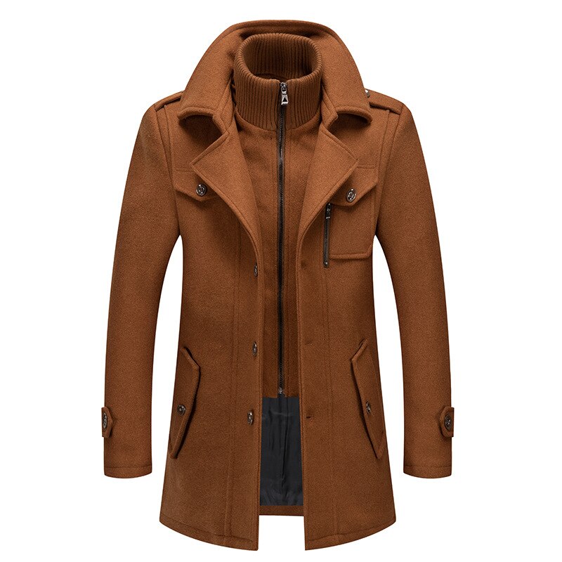 Elegante Winter-Wolljacke - Karl