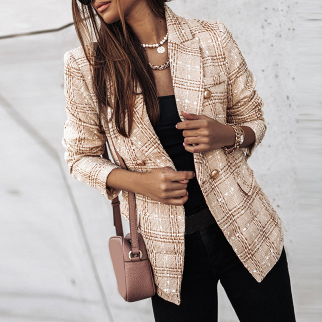 Karierter Blazer - Alyana