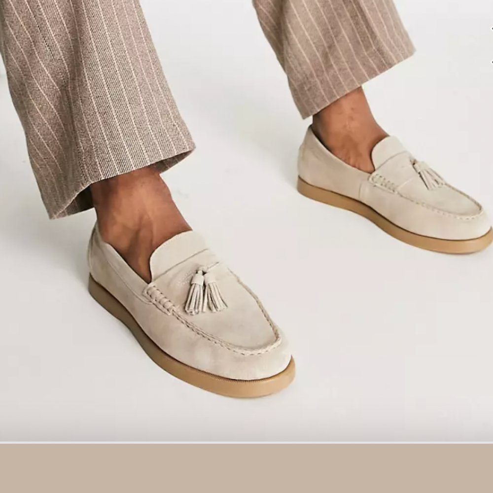 Leroy - Super Stylische und Komfortable Leder Loafers für Männer