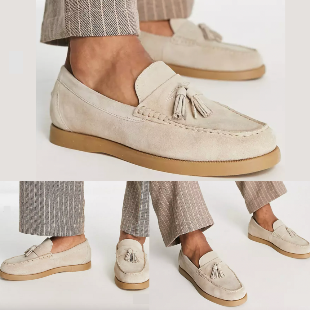 Leroy - Super Stylische und Komfortable Leder Loafers für Männer