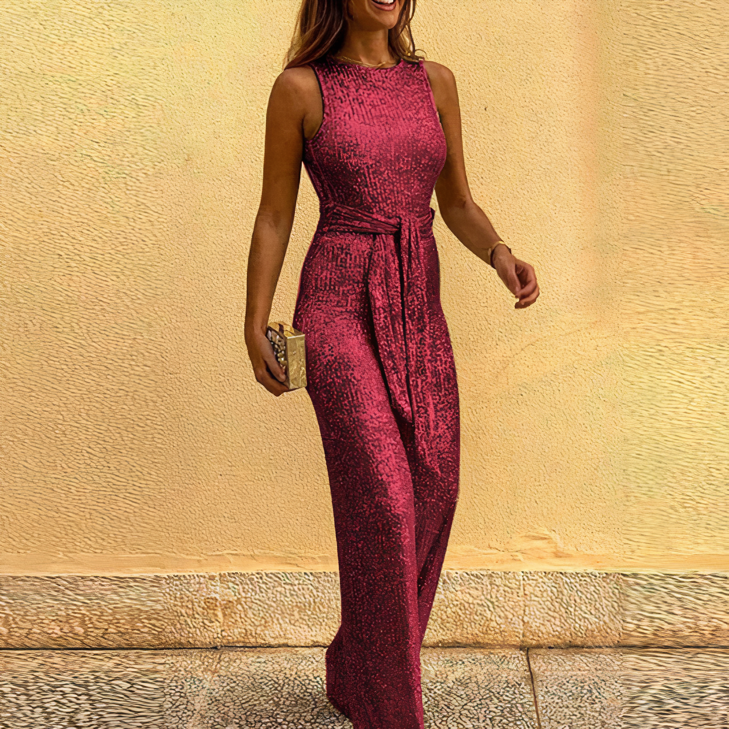 Laurine | Jumpsuit met glitters