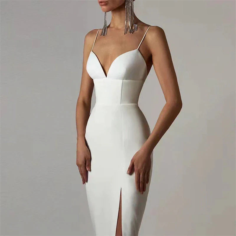 Braylia - Enges Slim Bandagenkleid