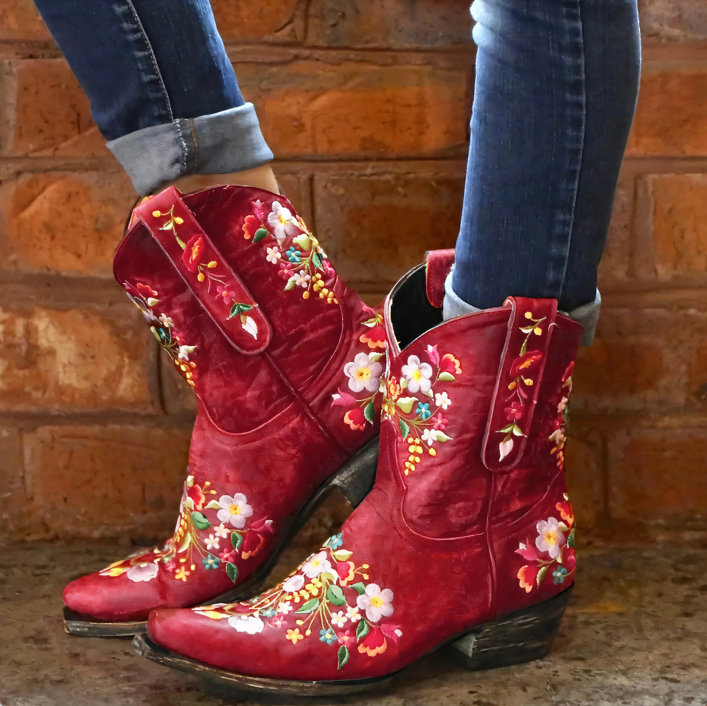 Wetterfeste Cowgirl-Stiefel - Caira