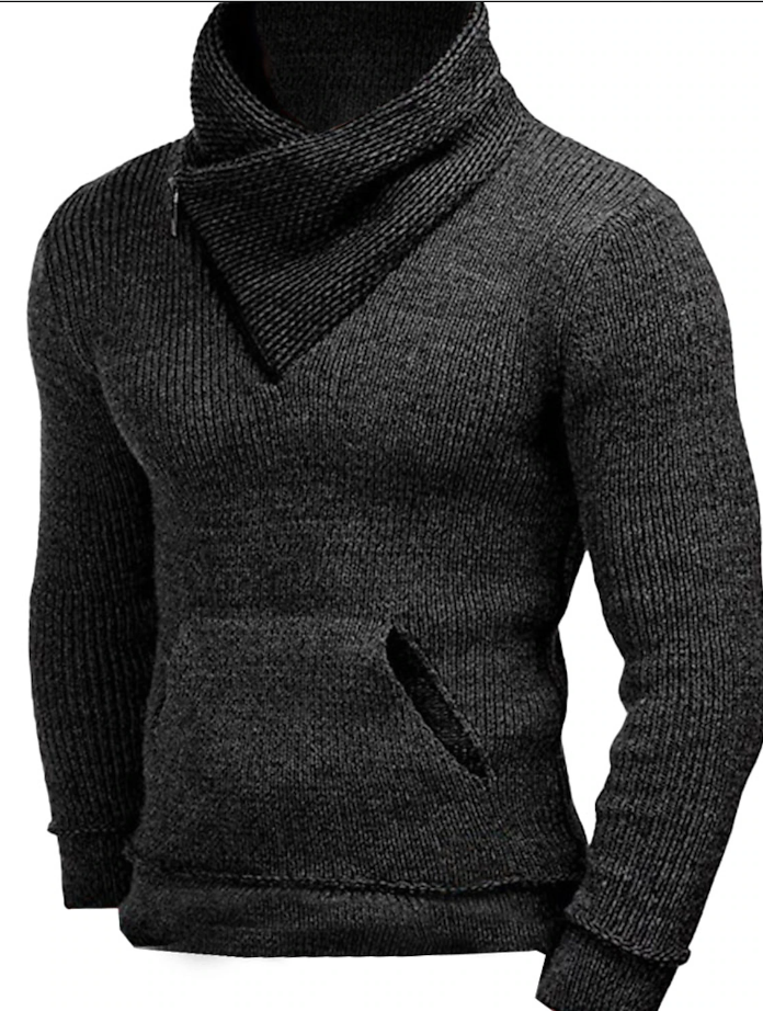 Elijah - Modischer Harajuku-inspirierter Strickpullover für Männer