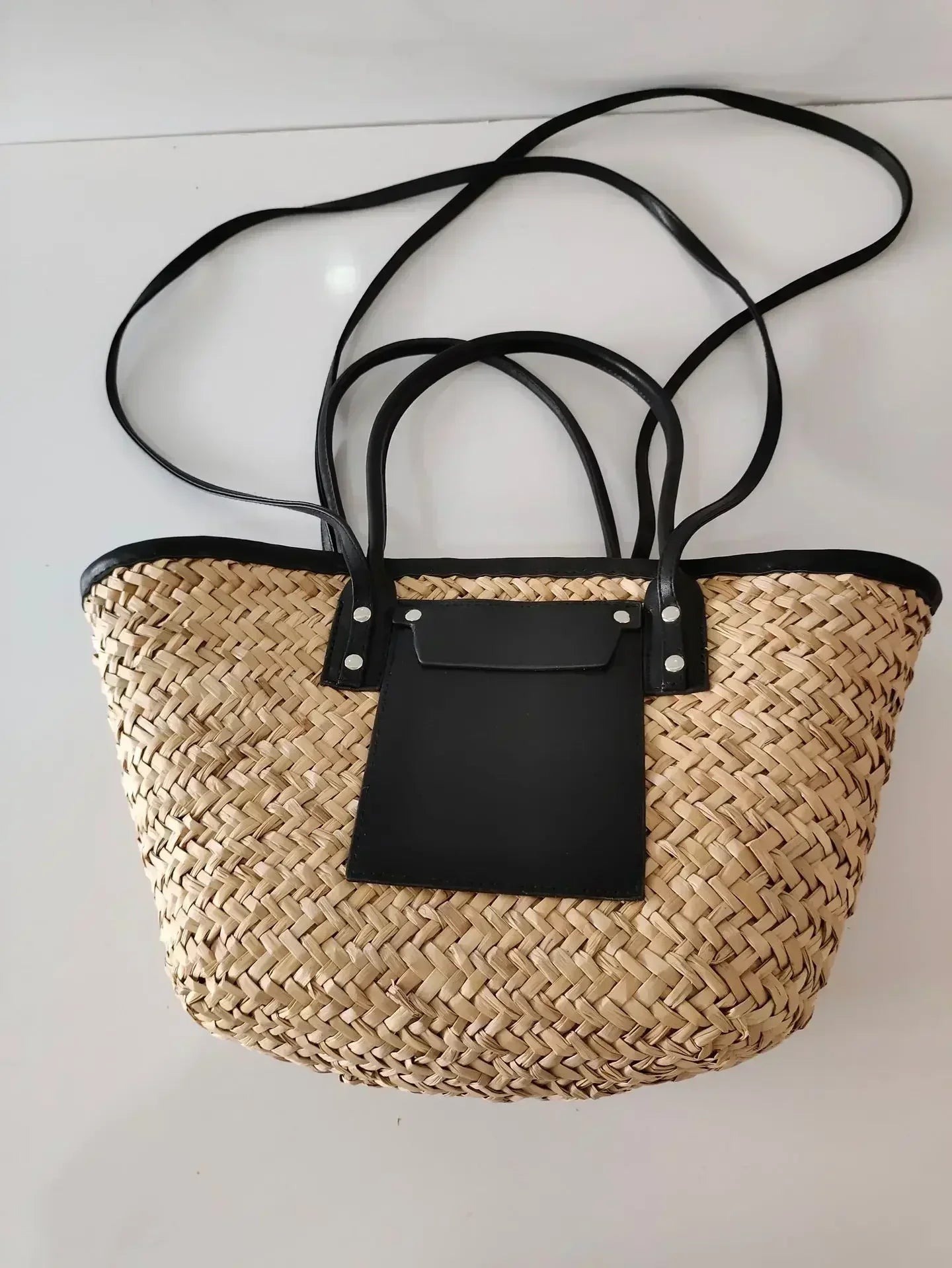 Große handgemachte Sommer-Strandtasche für Damen - Emma