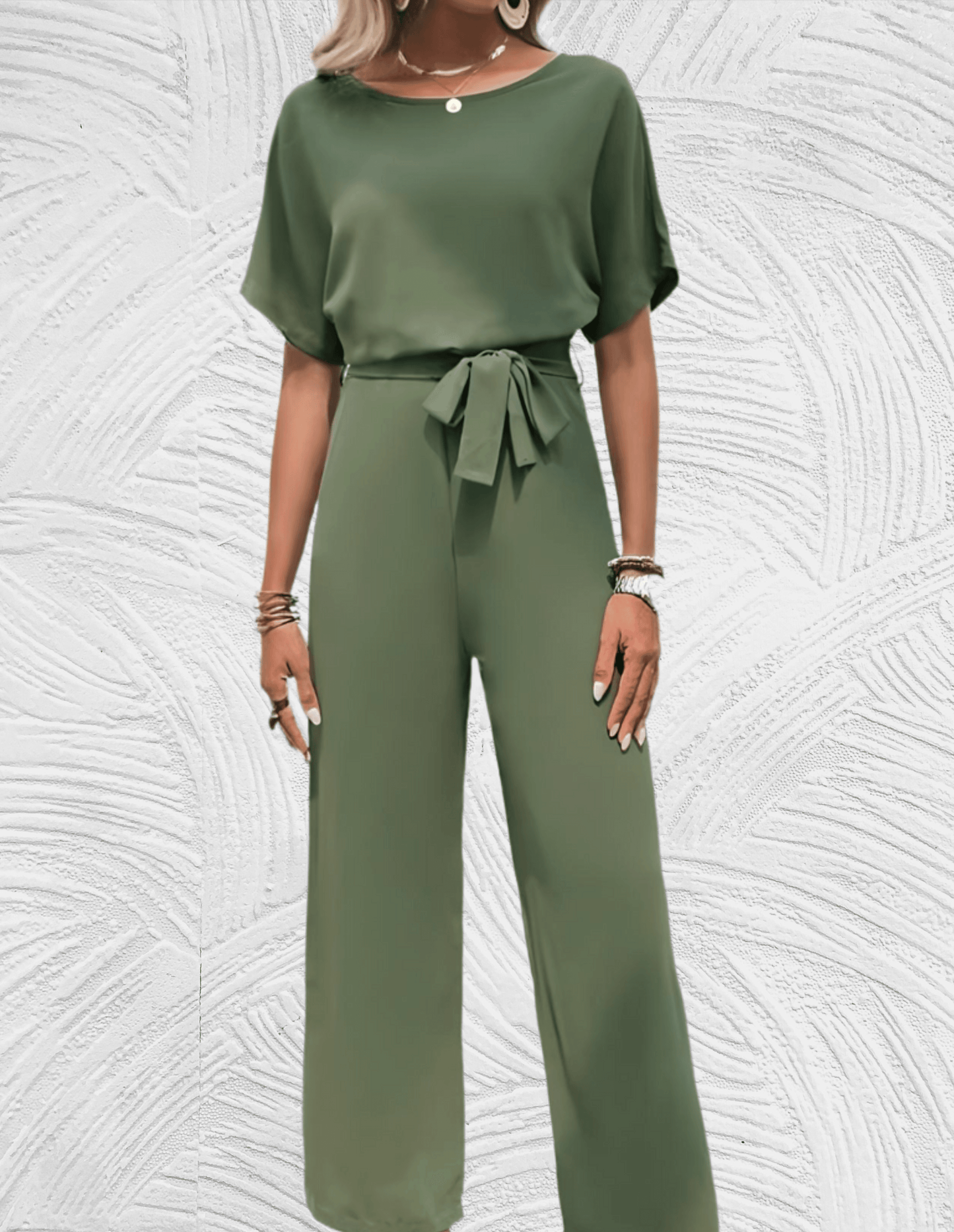 Jumpsuit mit weiten Ärmeln und Beinen - Marissa