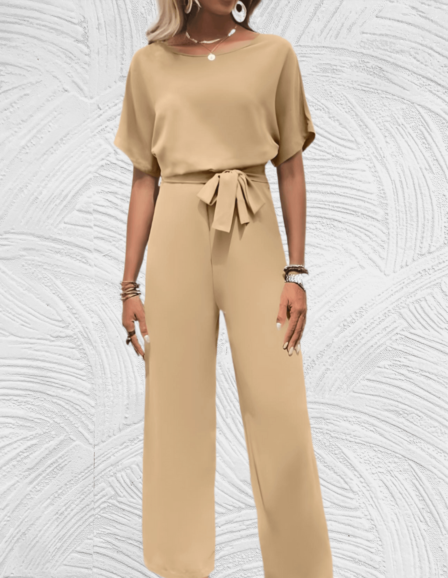 Jumpsuit mit weiten Ärmeln und Beinen - Marissa