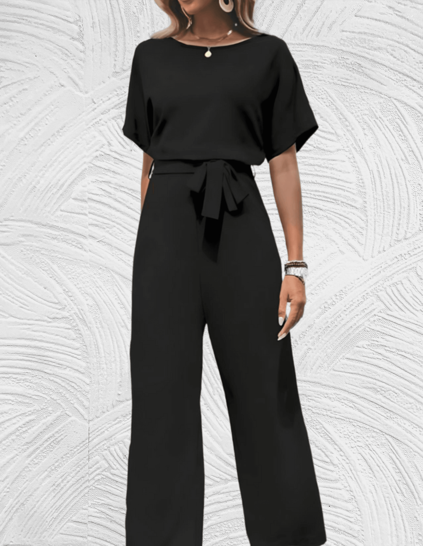 Jumpsuit mit weiten Ärmeln und Beinen - Marissa