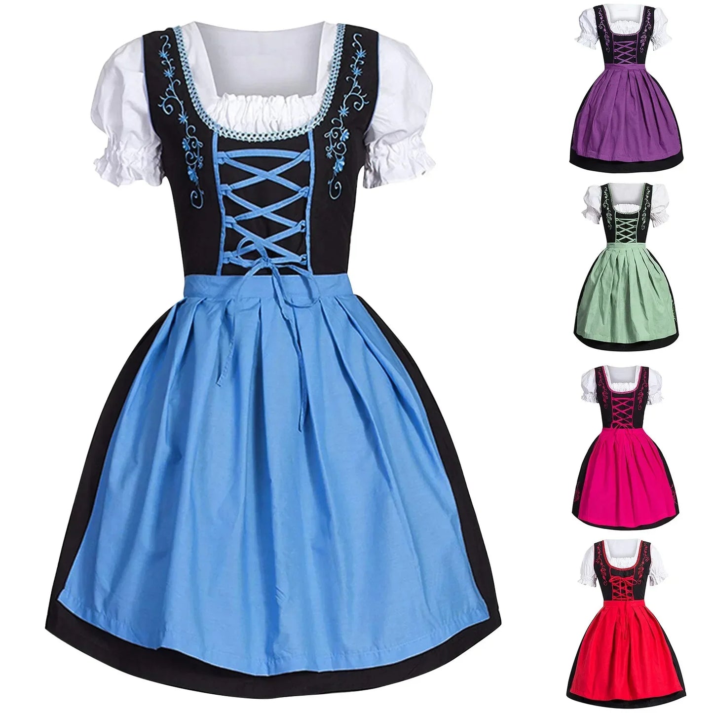 Elizabeth - Einzigartige Tracht für Damen mit Schürze und Bluse