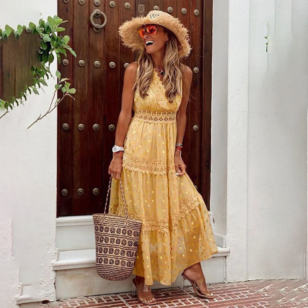 Lisella | Elegantes Boho Kleid