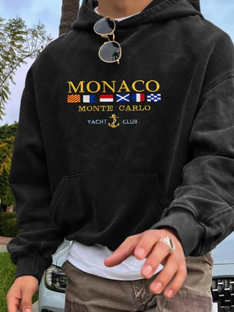 Monaco – Stilvolle, elegante Herrenjacke mit Kapuze