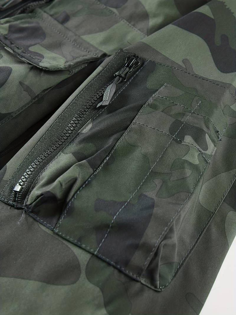 Casper – Camouflage-Cargo-inspirierte Herrenjacke