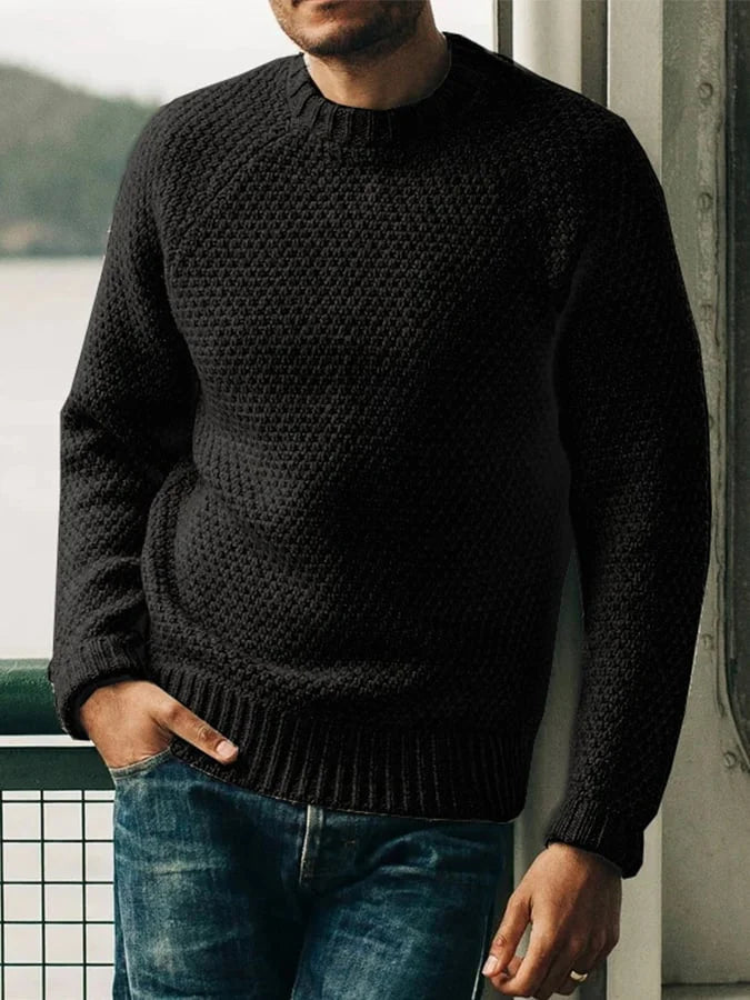 Gregor - Casual Rundkragen-Strickwaren Herren Pullover