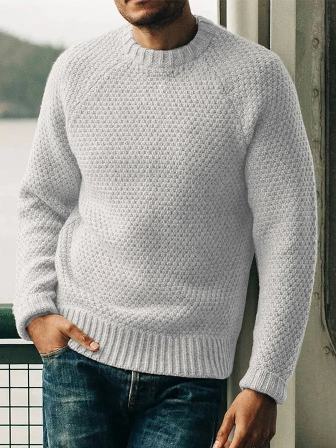 Gregor - Casual Rundkragen-Strickwaren Herren Pullover