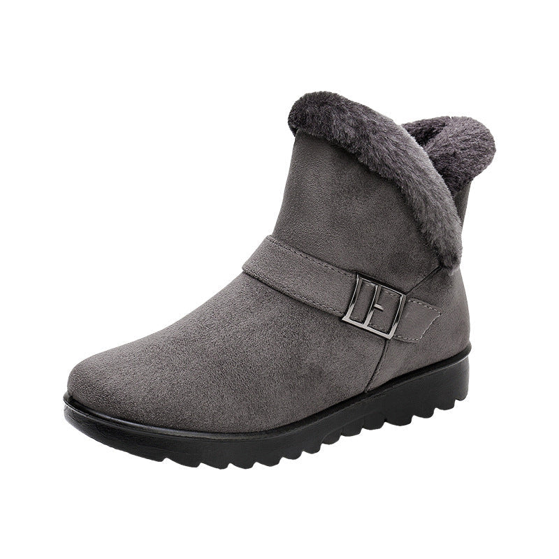 Gretel – mittelhohe Damen-Schneestiefel mit Fleecefutter