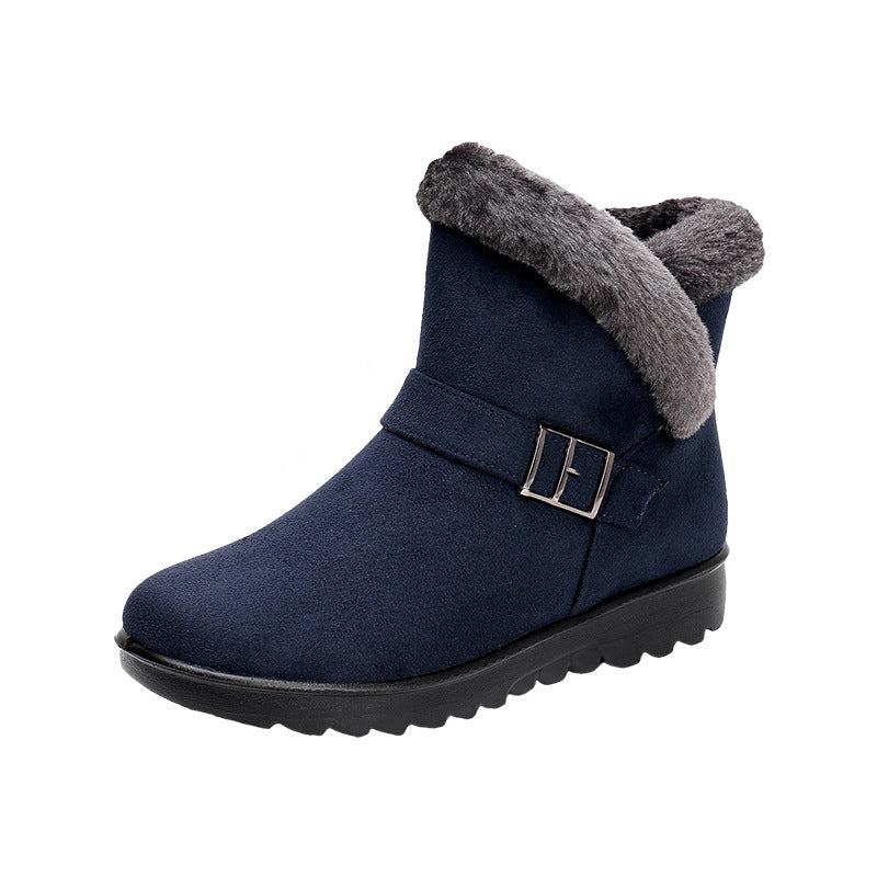 Gretel – mittelhohe Damen-Schneestiefel mit Fleecefutter